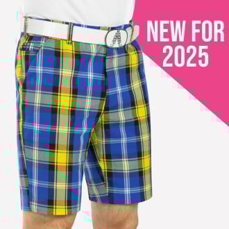 My Name'5 Doddie Tartan Shorts