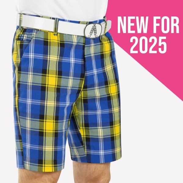 My Name'5 Doddie Tartan Shorts