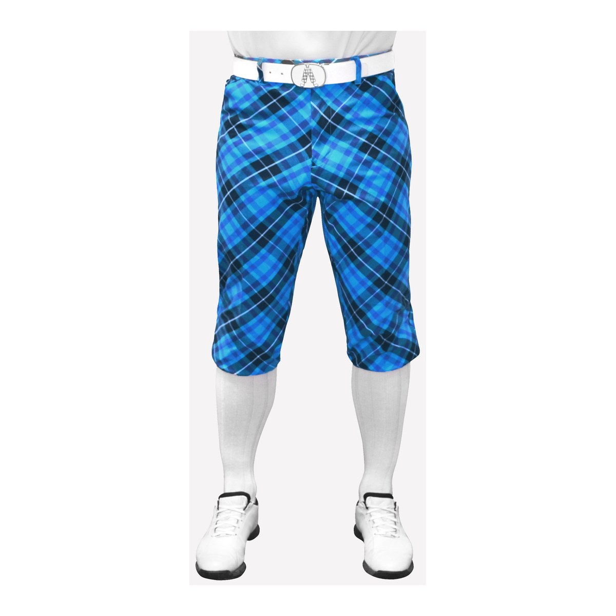 Blue Plaid Plus Twos