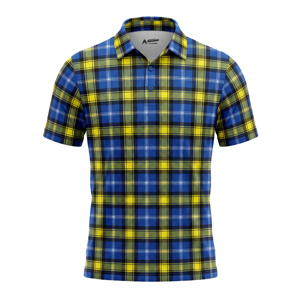 My Name'5 Doddie Tartan Polo - The Full Doddie