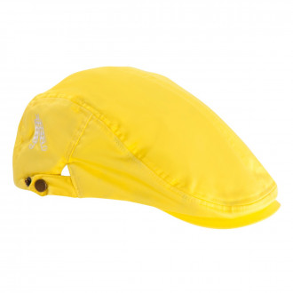 YOLO Yellow Flat Cap